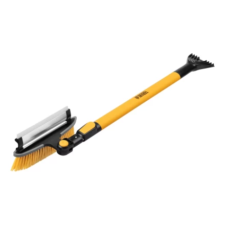 Щетка-сметка со скребком, телескоп, поворотная голова, водосгон 950-1320 мм Denzel 55327 купить в Ноябрьске