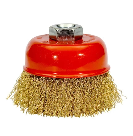 Щетка для УШМ М14/85 мм чашечная сталь прямая VMX 511719 купить в Ноябрьске