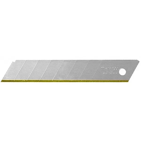 Лезвие "SOLINGEN" сменное, KRAFTOOL 09606-TIN-18-S5, сегментиров, нитрид титана, многоуровневая закалка, 15 сегментов, 18мм, 5шт 09606-TIN-18-S5_z01 купить в Ноябрьске