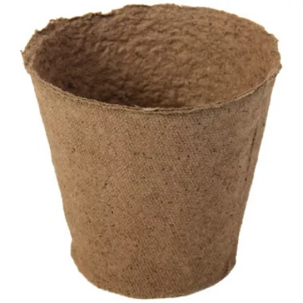 Торфяной горшочек 110*100 мм круглый 20шт/упак Россия 64361 купить в Ноябрьске