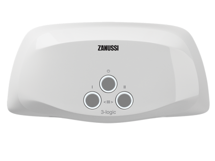 Водонагреватель проточный ZANUSSI 3-logic 6.5 TS душ и кран купить в Ноябрьске