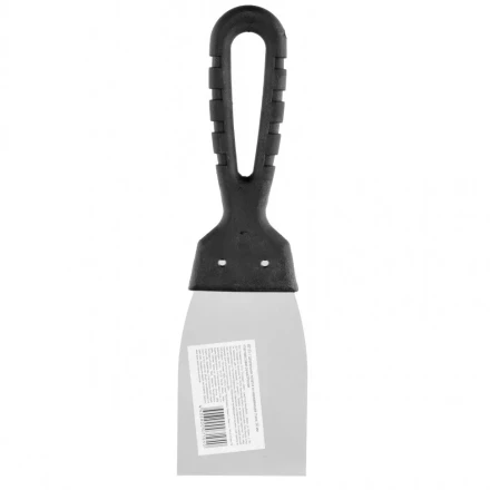 Шпательная лопатка из нержавеющей стали 60 мм пластмассовая ручка Россия 85133 купить в Ноябрьске