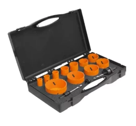 Набор коронок универсальных биметаллических Кратон 11 шт. 1 04 01 003 купить в Ноябрьске