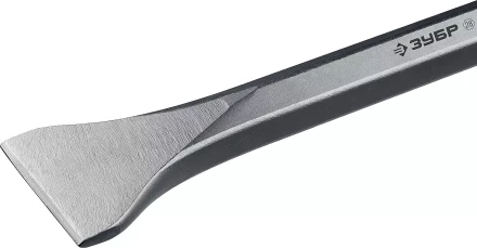 ЗУБР БУРАН, 80 х 400 мм, HEX 28, плоское изогнутое зубило, Профессионал (29372-80-400) купить в Ноябрьске