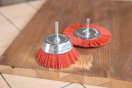 Кордщетка HAMMER плоская 100мм для дрели нейлон (207-214) купить в Ноябрьске