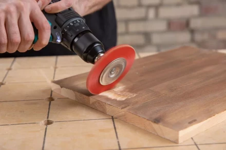 Кордщетка HAMMER плоская 100мм для дрели нейлон (207-214) купить в Ноябрьске