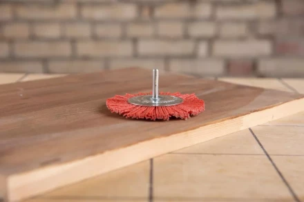 Кордщетка HAMMER плоская 100мм для дрели нейлон (207-214) купить в Ноябрьске