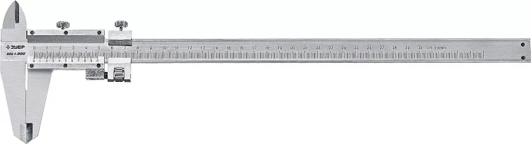 ЗУБР ШЦ-1-300, 300 мм, стальной штангенциркуль, Профессионал (34514-300) купить в Ноябрьске