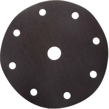 Круг шлифовальный URAGAN &quot;Универсальный водостойкий с покрытием стеарата цинка&quot; на липучке, 9 отв., P320, 150мм, 5шт 907-44114-320-05 купить в Ноябрьске