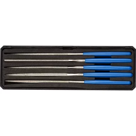 Набор ЗУБР &quot;ЭКСПЕРТ&quot; Надфили с алмазным напылением в пластиковом боксе, P 140, 140х75мм, 5 предметов 33388-140-H5 купить в Ноябрьске