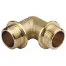 Уголок GENERAL FITTINGS с упором, латунь, ш/ш, 1/2" 51074-S/S-1/2 купить в Ноябрьске