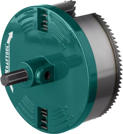 Пила сегментная наборная KRAFTOOL по дереву, 5 полотен: 68-74-80-90-100x32 мм 29584-H5-32 купить в Ноябрьске