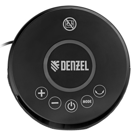 Тепловентилятор керамический Denzel DTFC-2000X, 2 кВт, wi-fi, пульт, динамик, вращение, 3 реж. 96426 купить в Ноябрьске