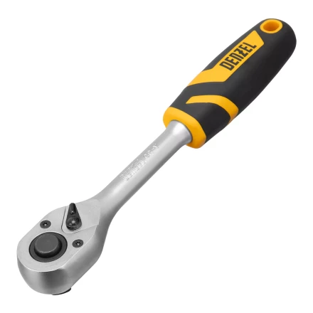 Набор инструментов Denzel 15803, 1/2&quot;, 1/4&quot;, CrV, S2, пластиковый кейс, 100 предметов купить в Ноябрьске