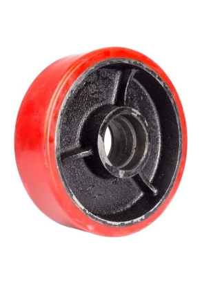 Колесо полиуретановое 160х50 мм без подшипника для тележек гидравлических JC/DF-III/DB/BFC 1000295 купить в Ноябрьске