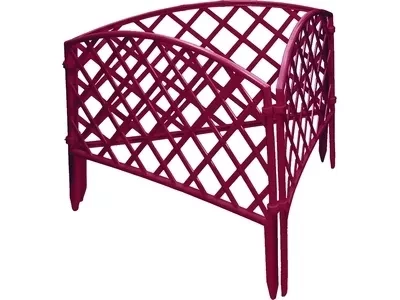 Забор декоративный &quot;Плетенка&quot;, 24 х 320 см, терракот  Россия 65026 купить в Ноябрьске