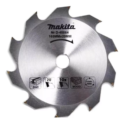 Диск пильный Makita D-45864, 165х20х2мм, 10 зубьев купить в Ноябрьске
