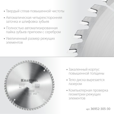 Диск пильный PRECISION, повышенный ресурс 36952-305-30 купить в Ноябрьске