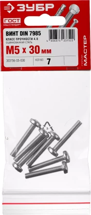 Винты DIN 7985 пакет серия МАСТЕР купить в Ноябрьске