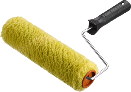 ЗУБР СИНТЕКС, 48 х 180 мм, бюгель 6 мм, ворс 18 мм, все виды ЛКМ, малярный валик (03515-18) купить в Ноябрьске