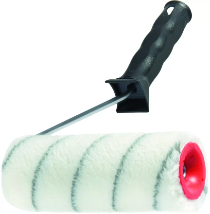 Валик &quot;Грейтекс&quot; пластмассовая ручка 180 мм ворс 12 мм D 40 мм полиакрил  MATRIX 80882 купить в Ноябрьске