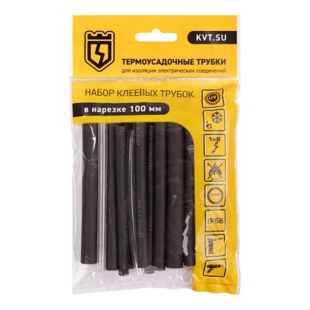 Набор термоусадочных трубок КВТ Гермокомплект 9/3 (73659) купить в Ноябрьске
