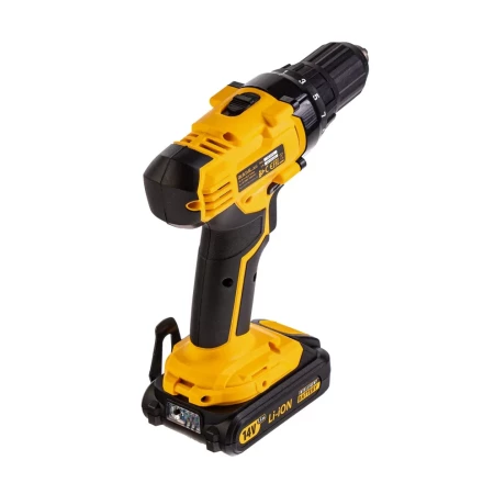 Дрель-шуруповерт аккумуляторная CDL-IB-14-02 Denzel 26112 купить в Ноябрьске