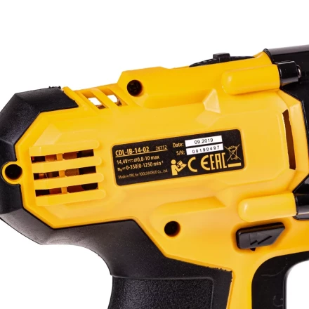 Дрель-шуруповерт аккумуляторная CDL-IB-14-02 Denzel 26112 купить в Ноябрьске