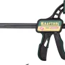 Струбцина "EcoKraft" ручная пистолетная, KRAFTOOL 32226-15, пластиковый корпус, 150/350мм, 150кгс 32226-15 купить в Ноябрьске