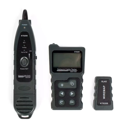LAN-тестер КВТ KT 8209 для витой пары с поддержкой PoE (86208) купить в Ноябрьске