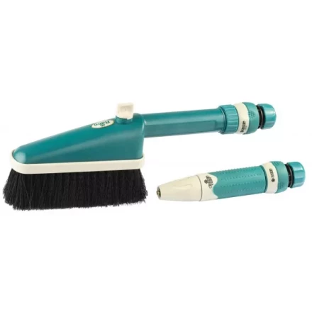 Набор RACO для мойки: щетка, распылитель и два соединителя, 1/2&quot; 4260-55/407C купить в Ноябрьске