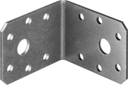 ЗУБР УК-2.5, 45 x 60 x 60 x 2.5 мм, цинк, крепежный уголок (31012-60) купить в Ноябрьске