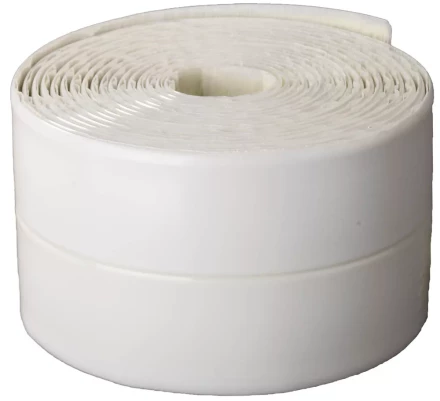 Лента бордюрная для ванн и раковин, STAYER Profi 12341-30-30, самоклеящаяся, профиль L, цвет белый, 30 х 30мм х 3,35м 12341-30-30 купить в Ноябрьске