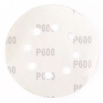 Круг абразивный на ворсовой подложке под липучку перфорированный P 600 125 мм 5 штук MATRIX 73817 купить в Ноябрьске