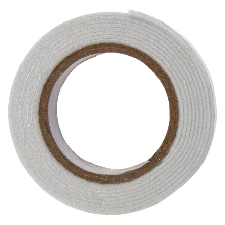 Лента клейкая на вспененной основе, двусторонняя, белая, 19 мм х 1.5 м Matrix 89079 купить в Ноябрьске