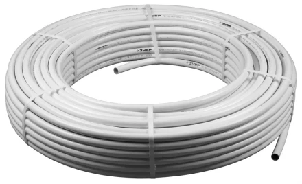 Труба металлопластиковая ЗУБР, 20мм, толщ. стенки 2мм, мет. слоя 0,2мм, макс. давл/10атм при т-ре 95 град, 100 м 51455-20-100 купить в Ноябрьске