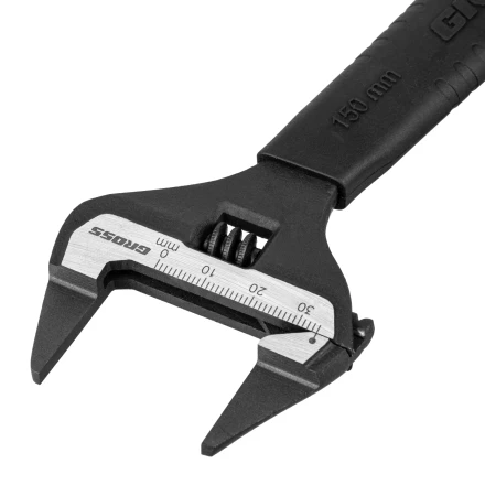 Ключ разводной, 150 мм Gross 15571, CrV, ультратонкие губки купить в Ноябрьске