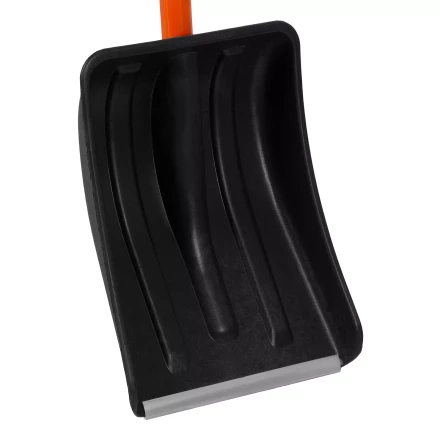 Лопата для уборки снега полипропиленовая Stels, 275х365х790 мм, стальной черенок, Россия, 61654 купить в Ноябрьске