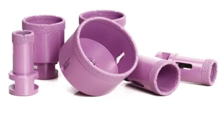 Вакуумная коронка Messer по граниту с соединением М14 длина 50 мм (Диаметр 45 мм) купить в Ноябрьске