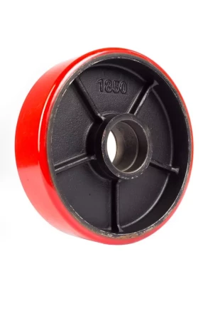 Колесо полиуретановое 180х50 мм без подшипника для тележек гидравлических BF/DF-III/RHP/AC/DF/CW2 1000296 купить в Ноябрьске