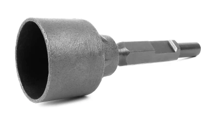 Насадка для отбойного молотка MESSER для забивания труб. Диаметр 80 мм.  НЕХ-30 купить в Ноябрьске
