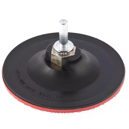 Насадка для дрели и УШМ с липучкой 115 мм твердая MATRIX артикул 76229 купить в Ноябрьске