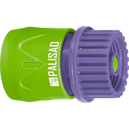 Соединитель пластмассовый быстросъемный, внутренняя резьба  3/4&quot;, аквастоп  PALISAD 66170 купить в Ноябрьске