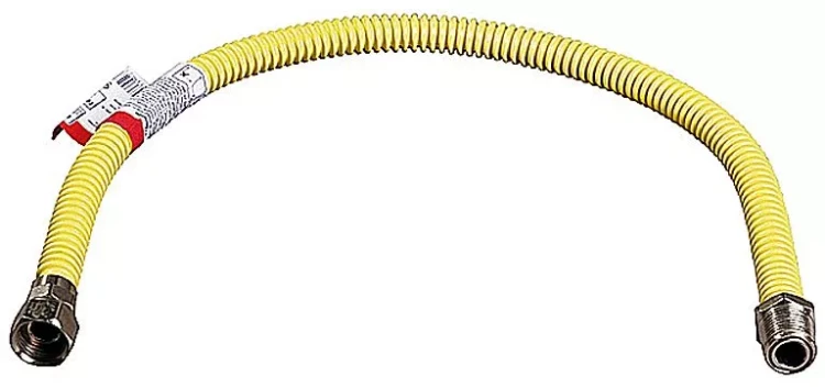 Подводка-сильфон ЗУБР для газа, нержавеющая сталь, г/ш 1/2" - 2м 51006-G/S-200 купить в Ноябрьске
