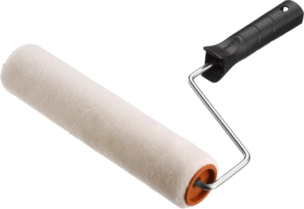 Малярный валик ЗУБР ОПТИМА-ВЕЛЮР 40 х 180 мм бюгель 6 мм ворс 4 мм полиэстер 03547-18 купить в Ноябрьске