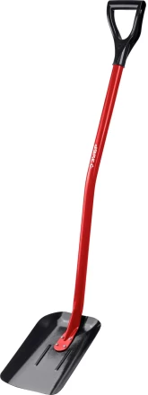 ЗУБР МАСТЕР, 295 х 230 х 1200 мм, полотно 1.5 мм, закалено, стальной изогнутый черенок с рукояткой, тип ЛСП, совковая лопата (39525) купить в Ноябрьске