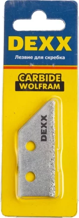 Лезвие DEXX сменное с карбидным напылением для скребка 33413, 1шт 33413-S1 купить в Ноябрьске