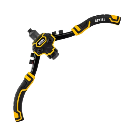 Заклепочник двуручный, заклепки 2,4-3,2-4,0-4,8-6,4 мм Denzel 40500 купить в Ноябрьске