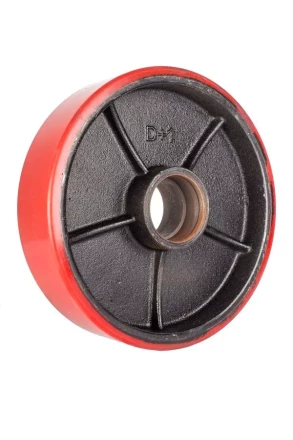 Колесо полиуретановое 200х50 мм без подшипника для тележек гидравлических BF/WB/RHP 1001014 купить в Ноябрьске