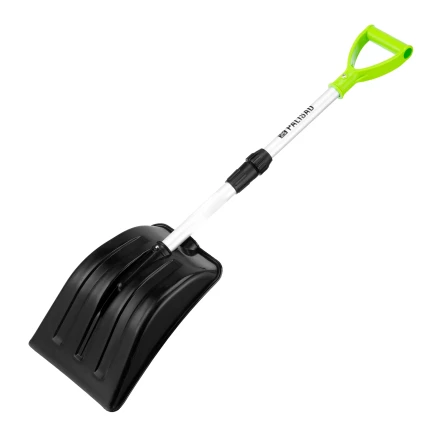 Лопата для уборки снега Palisad, полипропилен, 260х340х720-915 мм, телескопический черенок, Base 61693 купить в Ноябрьске